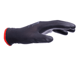 GUANTES PU NEGRO RED STRIPE G