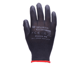 GUANTES PU NEGRO RED STRIPE G