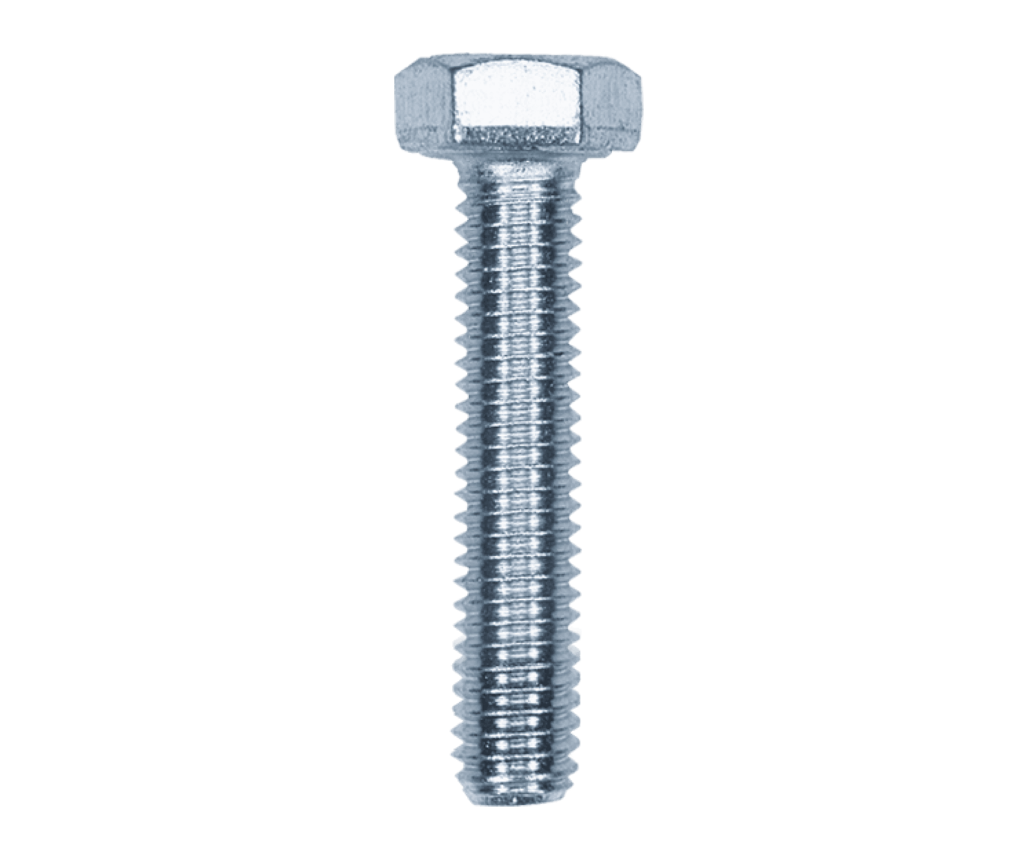 TORNILLO HEX. DE ACERO BICRO. DIN 933 CLASE 8.8