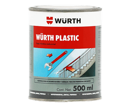 WURTH PLASTIC ROJO 500 ML